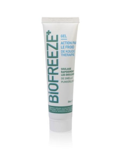 Foto van Biofreeze biofreeze tube 30ml via drogist