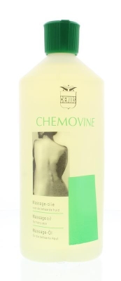 Foto van Chemodis chemovine massage olie 500ml via drogist