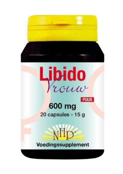 Foto van Nhp libido vrouw 600 mg puur 20ca via drogist