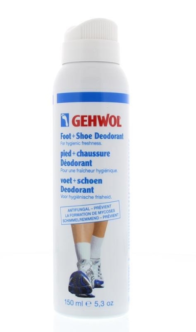Foto van Gehwol voetdeodorant voet + schoen 150ml via drogist