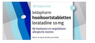 Foto van Leidapharm hooikoorts tabletten loratidine 10 tabletten via drogist