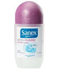 Foto van Sanex deodorant dermo invisible roll on 50ml via drogist