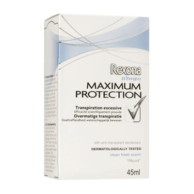 Foto van Rexona deodorant stick max prot cream women 45ml via drogist