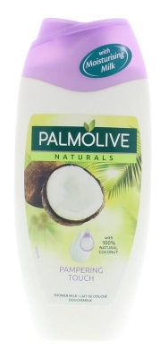 Foto van Palmolive douche pampering touch cocos 250ml via drogist
