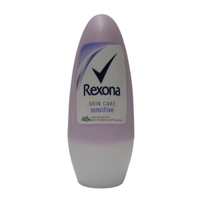Foto van Rexona deodorant roll on sensitive 50ml via drogist