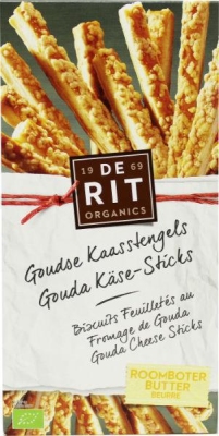 Foto van De rit gouda cheese sticks 100g via drogist