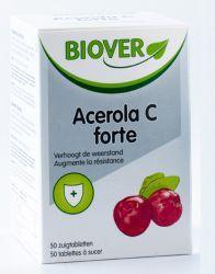 Foto van Biover acerola c forte 500 mg 50zt via drogist