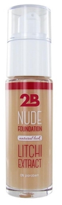2b foundation nude litchi 02 peach 1st  drogist