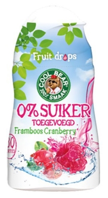 Foto van Cool bear fruit drops framboos cranberry 48ml via drogist