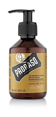 Foto van Proraso baard shampoo wood & spices 200ml via drogist