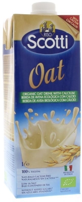 Foto van Riso scotti oat drink calcium 1000ml via drogist