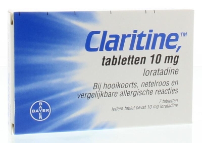 Claritine claritine 10 mg 7tab  drogist