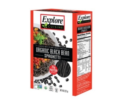 Foto van Explore asian black bean spaghetti 200gr via drogist
