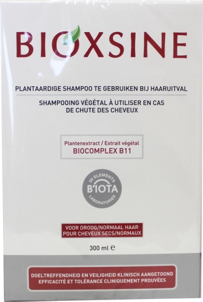 Foto van Bioxsine shampoo normaal/droog haar 300ml via drogist