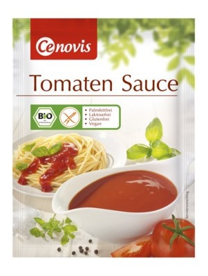 Foto van Cenovis saus tomaat bio 30gr via drogist