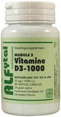 Alfytal vitamine d3-1000 90sft  drogist