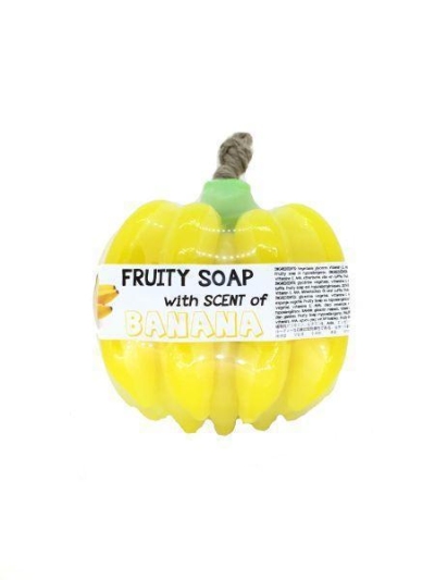 Foto van Fruity soap banaan zeep 125g via drogist
