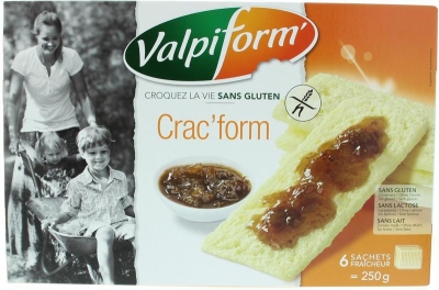 Foto van Valpiform craqottes crackers 250g via drogist