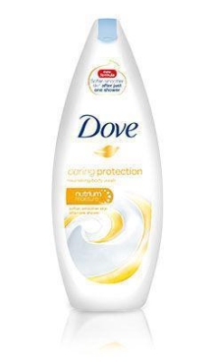 Foto van Dove showergel caring protect 250ml via drogist