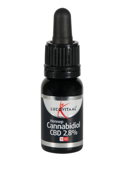Lucovitaal cannabidiol cbd olie 2.8% 10ml  drogist