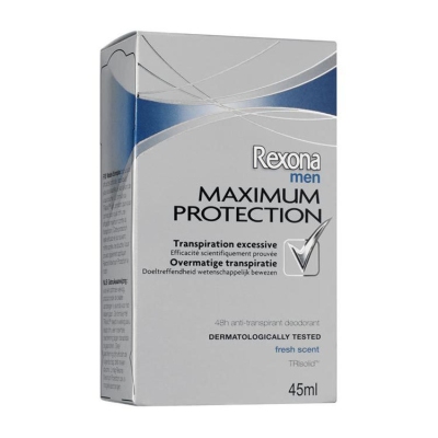 Foto van Rexona deostick maximum protection cream for men 45ml via drogist