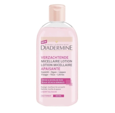 Diadermine verzachtende micellaire lotion 400ml  drogist