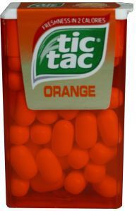 Foto van Tic tac orange 18g via drogist