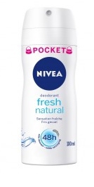 Foto van Nivea deodorant fresh spray 100ml via drogist