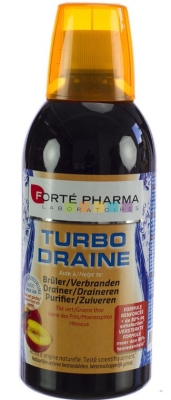 Foto van Forte pharma afslankdrank turbodraine 500ml via drogist