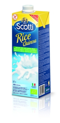 Foto van Riso scotti rice drink quinoa 1000ml via drogist