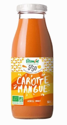 Vitamont wortel mangosap bio 500ml  drogist