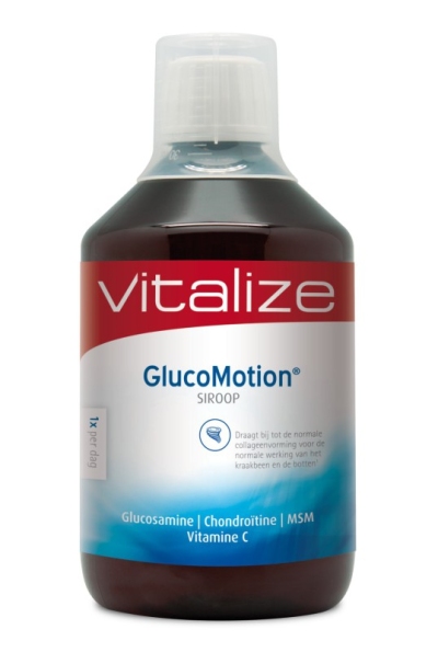 Foto van Vitalize products glucomotion siroop 500ml via drogist