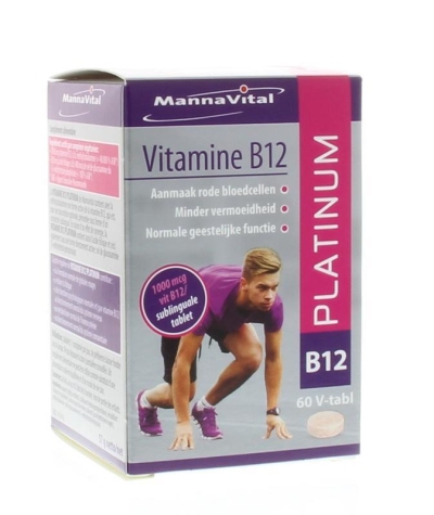 Mannavital vitamine b12 platinum 60tb  drogist