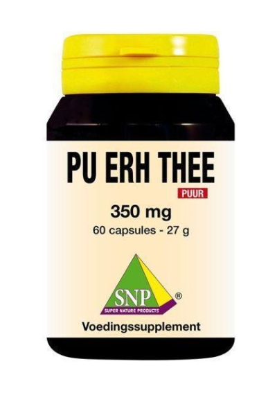Foto van Snp pu erh thee 350 mg puur 60ca via drogist