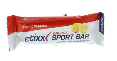 Foto van Etixx energy sport bar lemon 12 x 40g via drogist