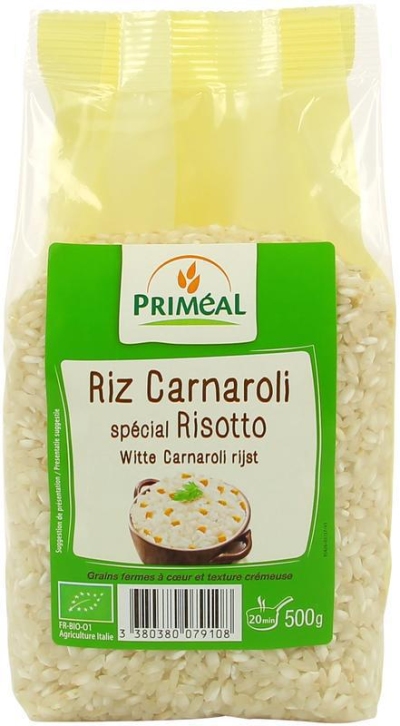 Foto van Primeal witte carnaroli rijst 500g via drogist