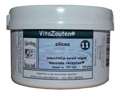 Foto van Vita reform van der snoek silicea celzout 11/12 720tab via drogist