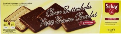 Foto van Schär butterkeks (biscuit) chocolade 130g via drogist