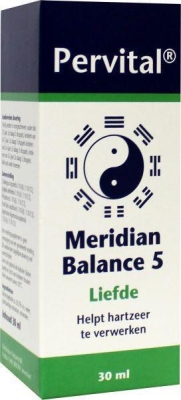 Foto van Pervital meridian balance 5 liefde 30ml via drogist