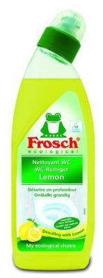 Foto van Froggy wc reiniger lemon 750ml via drogist