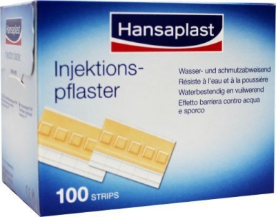 Foto van Hansaplast injectiepleisters 100st via drogist