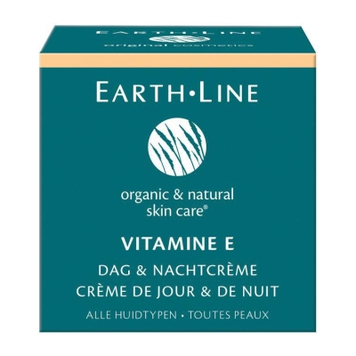 Foto van Earth line vitamine e dag en nachtcreme 50ml via drogist