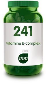 Foto van Aov 241 vitamine b complex 50 mg 180cp via drogist