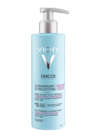 Foto van Vichy shampoo ultra-kalmerend gekleurd haar 200ml via drogist