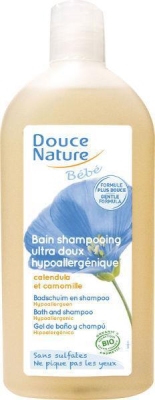 Douce nature baby badschuim & shampoo 300ml  drogist