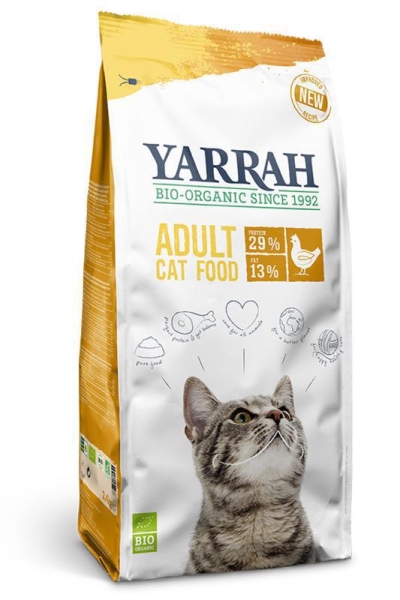 Foto van Yarrah kattenbrokken droog kip 800g via drogist