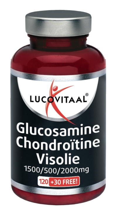 Lucovitaal glucosamine chondroitine visolie 150 capsules  drogist