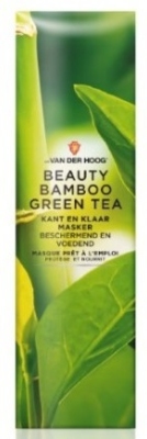Foto van Dr. van der hoog masker beauty bamboo green tea 6 x 10ml via drogist