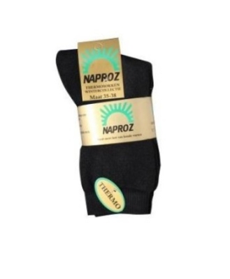 Foto van Naproz sokken promed zwart 35-37 1 paar via drogist