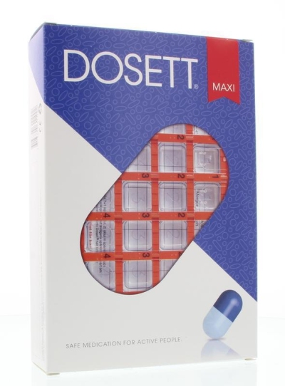 Foto van Dosett dosett doseerbox groot 1st via drogist